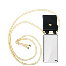 Case for Sony Xperia E5 Silicone Protection Phone Cover Necklace