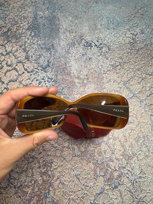 Prada SPR 04F 4BX-2Z1 SunglassesBrown Tortoise And Case | eBay