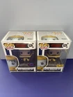 Funko Pop Stranger Things Joyce & Hopper Biohazard Suit #526 #525 w/ Protectors