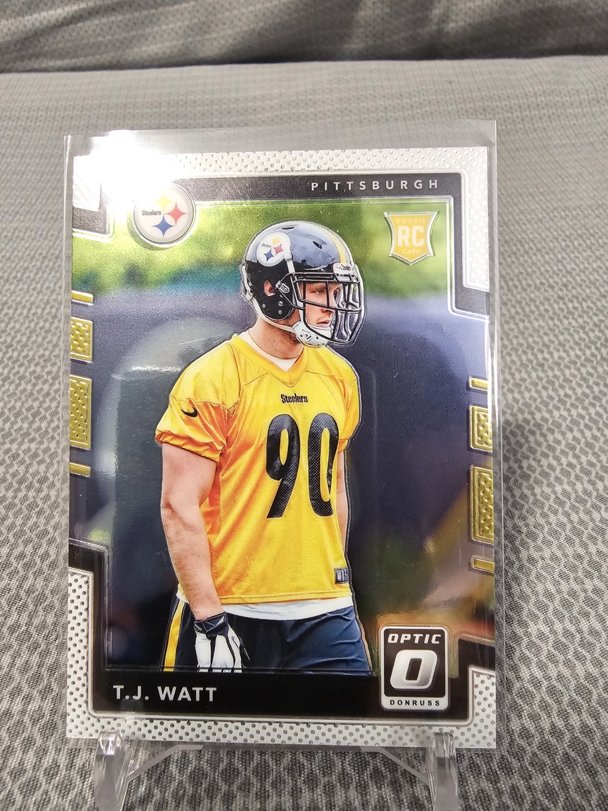 2017 Panini Optic T.J. Watt Rookie Card #122