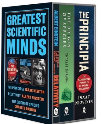 Greatest Scientific Minds: Charles Darwin, Albert Einstein, Isaac Newton: Boxed