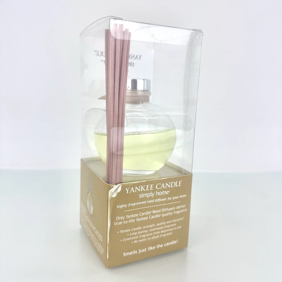 Yankee Candle Simply Home Fragranced Reed Diffuser Sandcastles Scented Oil - New - Image 3 of 4