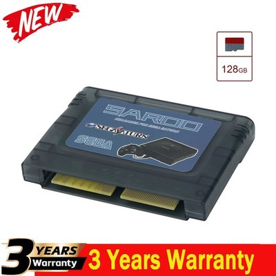 New SAROO Saturn Game Programmer with 128GB A2 SD Card for SanDisk for SEGA