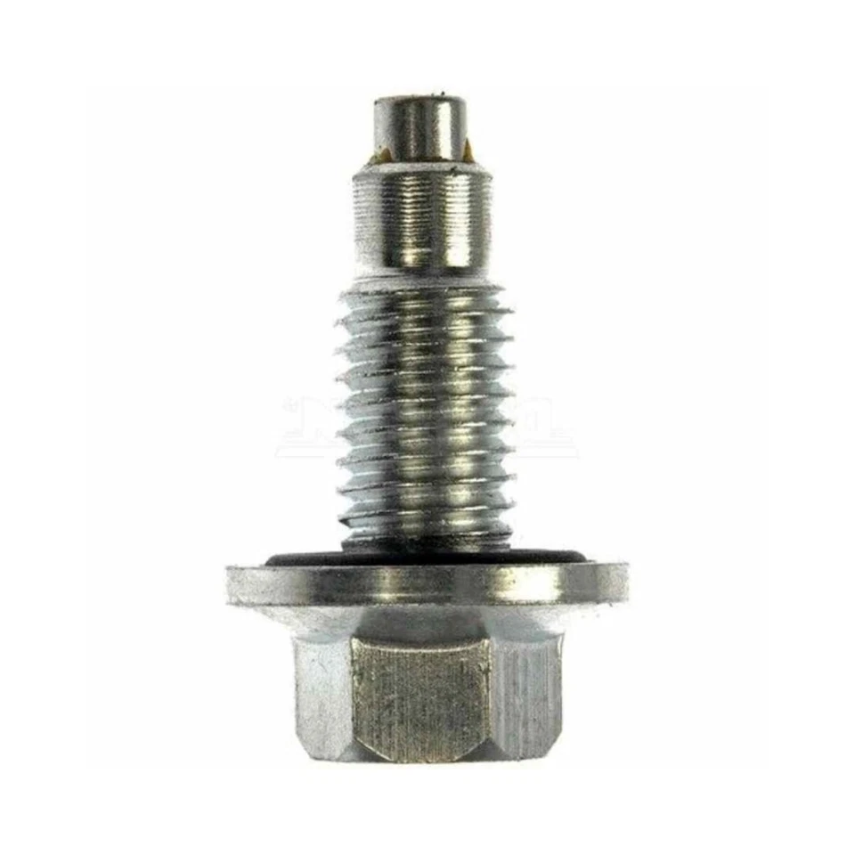 Plugue de drenagem de óleo de motor prata aço carbono para Chevy C4500/C5500 Kodiak 2005-2007 - Imagem 3 de 4