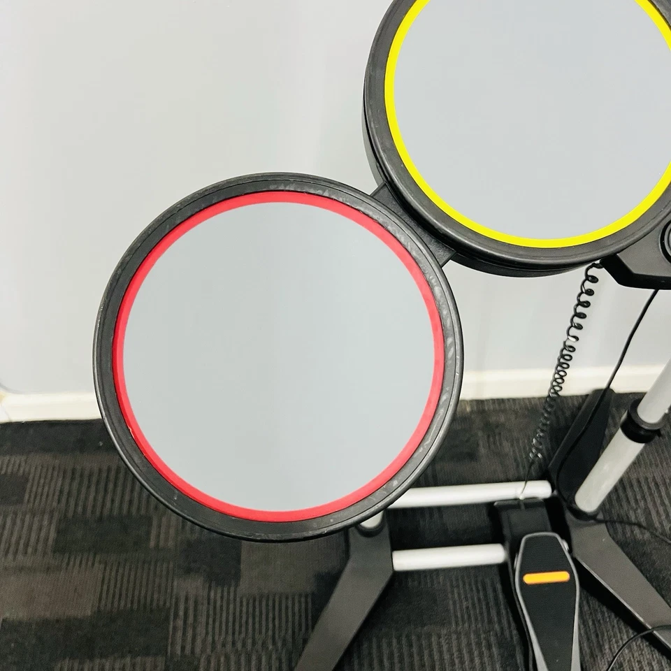 Xbox 360 Rock Band Drum Kit, Pedal and Drumsticks- Tested, Working - Image 2 of 4
