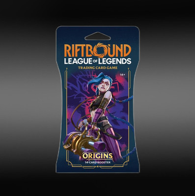Riftbound TCG Origins Sleeved Booster Pack🌌🎊NEW League of Legends English LoL