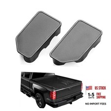 2 PCS Bed Rail Stake Pocket Covers for For 2014-2018 Chevy Silverado/GMC Sierra
