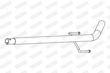 WALKER Abgasrohr Auspuff für Renault Kangoo Express FW0/1_ 1.5 dCi 75 KW0/1_