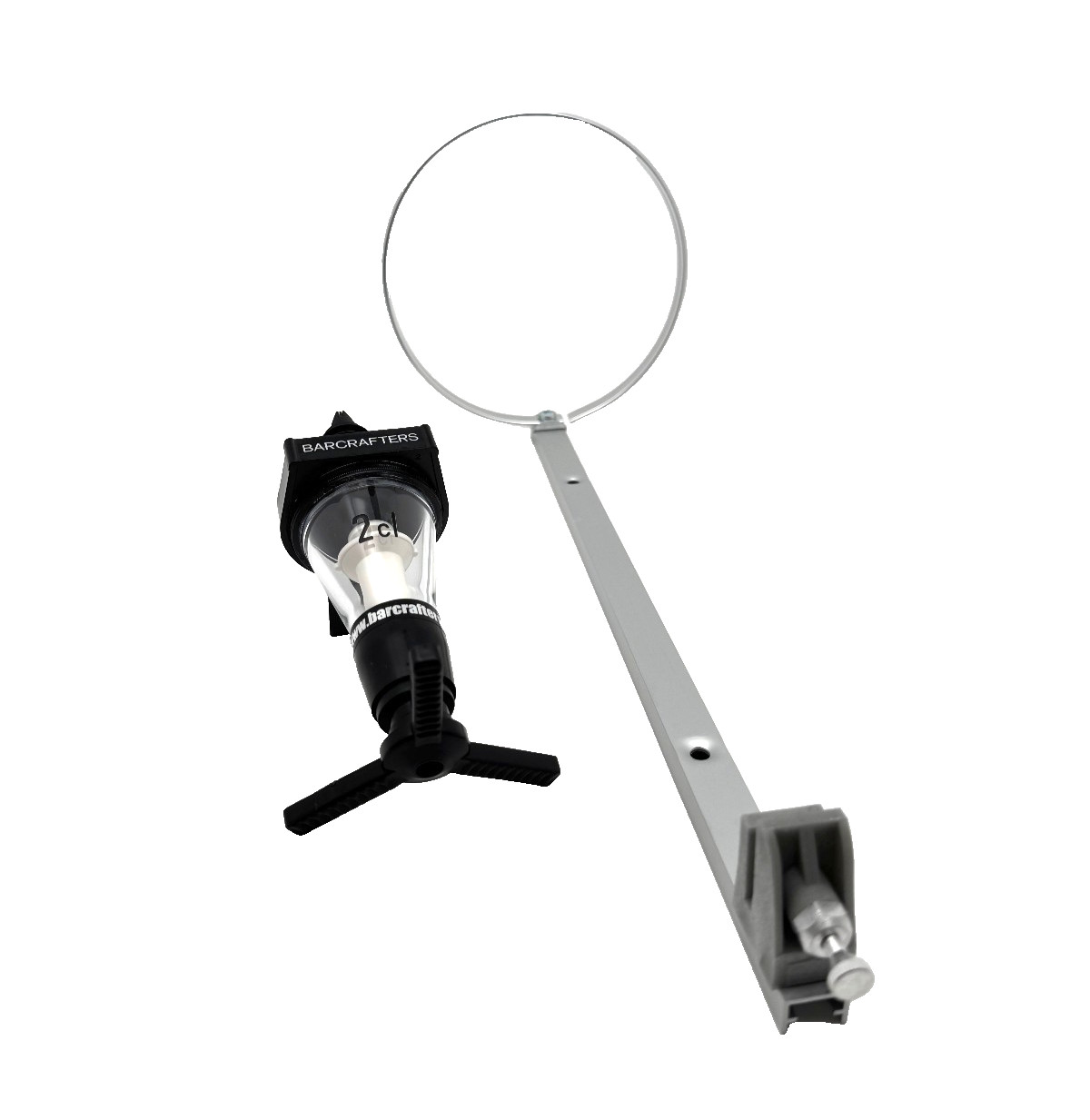 3 Liter Dosiergerät + Wandhalterung Spirituosen Dosierer 2 cl Flaschenhalterung