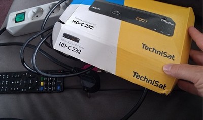 TechniSat HD C 232 RECIEVER mit FERNBEDIENUNG TOPZUSTAND