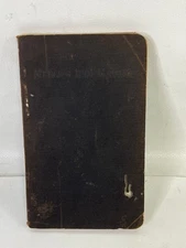 VINTAGE MERCK'S 1901 MANUAL OF THE MATERIA MEDICA 