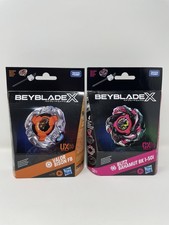 Beyblade X Valor Bison FB UX Blitz Bahamut BK 1-50I CX Sealed New LOT OF 2