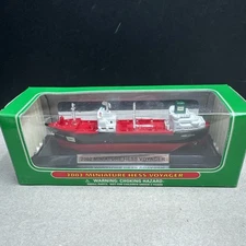 2002 Miniature HESS Voyager Boat Vessel Oil Tanker NIB New in Box