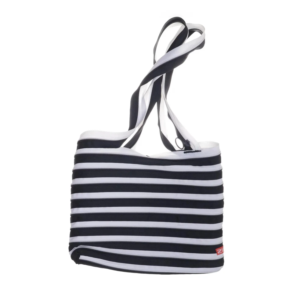 Zip-It, Stoffbeutel, Unisex (Erwachsene), Schwarz/Weiß, 28, 3, 22 cm #5KG - Bild 2 von 4