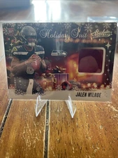 2025 Panini Absolute Jalen Milroe Holiday Suit Jersey RC Memorabilia #HS-JME