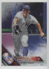 2016 Topps Chrome Refractor Brett Gardner #123 z1w