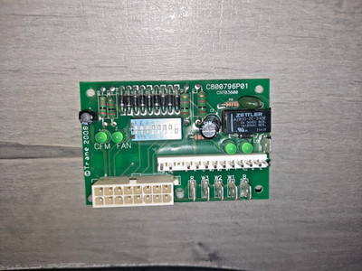 TRANE FURNACE CONTROL BOARD C800796P01 CNT03600 6079NZ (AB 1365) A2
