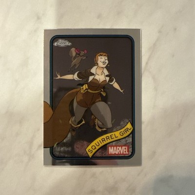 2025 Topps Chrome Marvel #44 Squirrel Girl