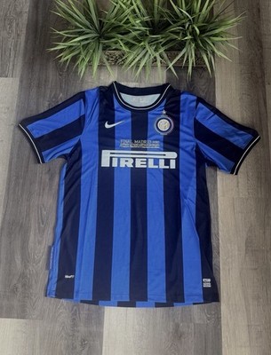 Inter Milan 09/10 Home Retro Soccer Jersey Nike Vintage Football