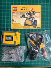LEGO Ideas Disney Pixar WALL-E 21303 Yellow Gray Robot Building Set puzzle toy
