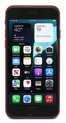 Apple iPhone SE 3. Generation, 64GB, Netzwerk entsperrt, Product Red, A2783