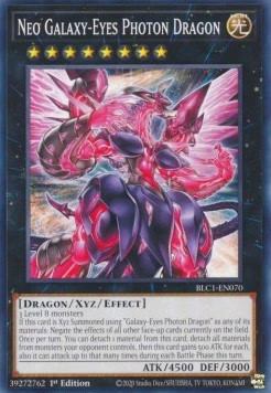 YuGiOh Neo Galaxy-Eyes Photon Dragon BLC1-EN070 Common Englisch Neu 1st