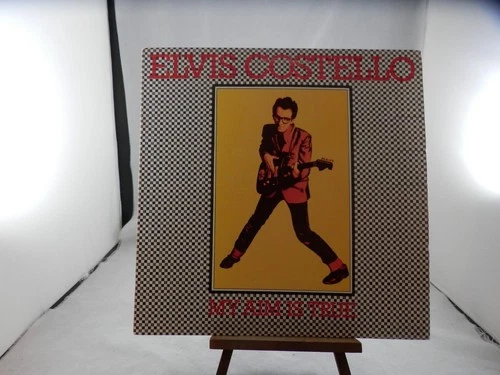 ELVIS COSTELLO  "MY AIM IS TRUE"   NM!!   PLAY-GRADED   PITMAN PRESSING