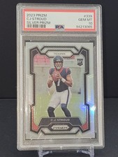 2023 Prizm CJ Stroud Silver Prizm PSA 10 #339