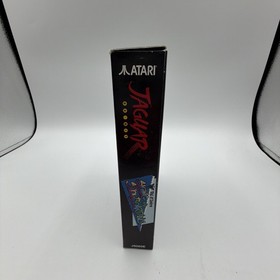VAL D'ISERE SKIING & SNOWBOARDING Atari Jaguar Cartridge + Manual In Box