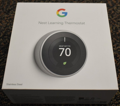 Google Nest T3007ES - Learning Thermostat Open Box