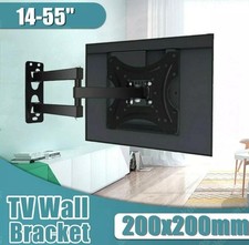 TV Wall Bracket Mount Swing Arm Tilt Swivel 16" 22" 24" 32" 40" 43" 50" 55"LED