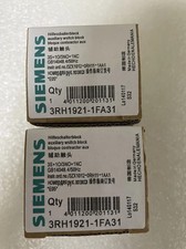 One New Siemens 3RH1921-1FA31 Auxiliary Contact Free Shipping