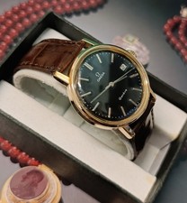 GENT´S OMEGA GENEVE AUTOMATIC WATCH CAL. 1012 BLACK DIAL