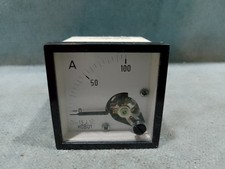 Hobut Ammeter 0-100A Ser 88290/14, RS Pro- 313-520