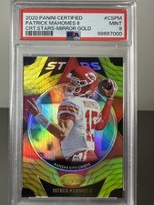 2020 Panini Certified Stars Patrick Mahomes II #CS-PM Mirror Gold /25