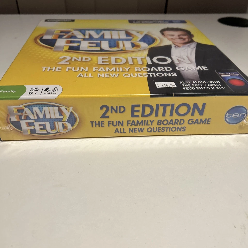 FAMILY FEUD 2nd Australian Edition 2015 TV Board Game Brand New And Sealed - Image 2 of 4