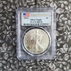 2011 American Silver Eagle Dollar First Strike PCGS MS70