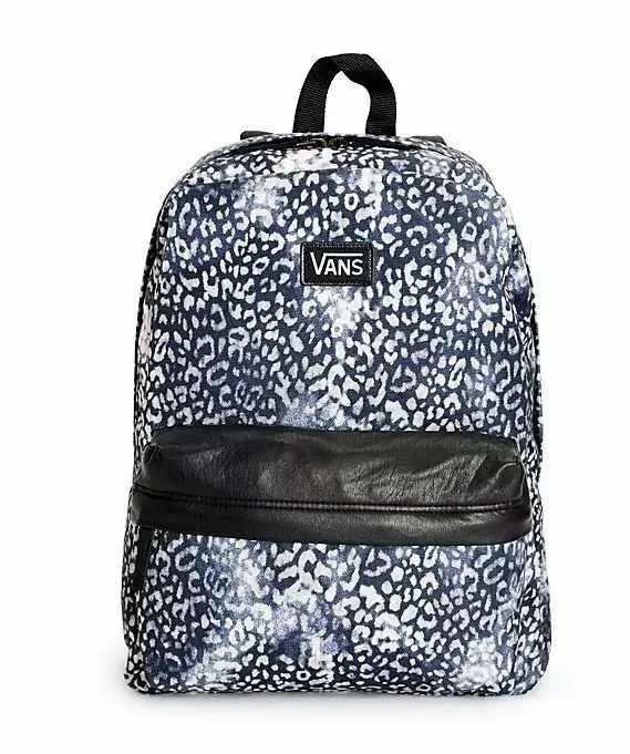 NEW VANS DEANA WASHED LEOPARD PRINT BACKPACK BOOK BAG eBay