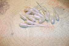 200-1 1/2"-CRAPPIE-PANFISH-GRUBS-JIGS-SOFT  FISHING STINGERS-scent-minnows-lures