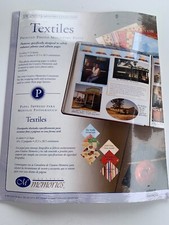 CREATIVE MEMORIES Textiles Printed Photo Mounting Paper-12 -10x12 pages NEW