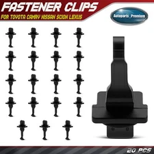 20x 7x12mm Nylon Roof Garnish & Front Pillar Post Trim Clips Retainer for Toyota