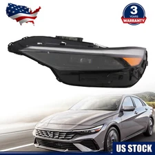 Driver LED Headlight Assembly For 2024-2025 Hyundai Elantra Left Side 92101AA740