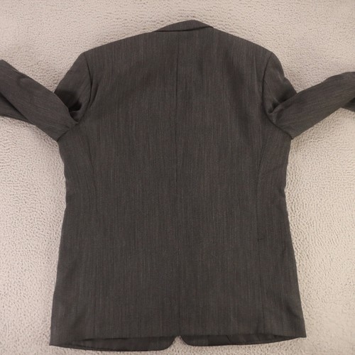 Paolo Solari Jacket XL XLT Gray Black 100% Wool Worsted Twill Blazer 48L - Picture 9 of 15