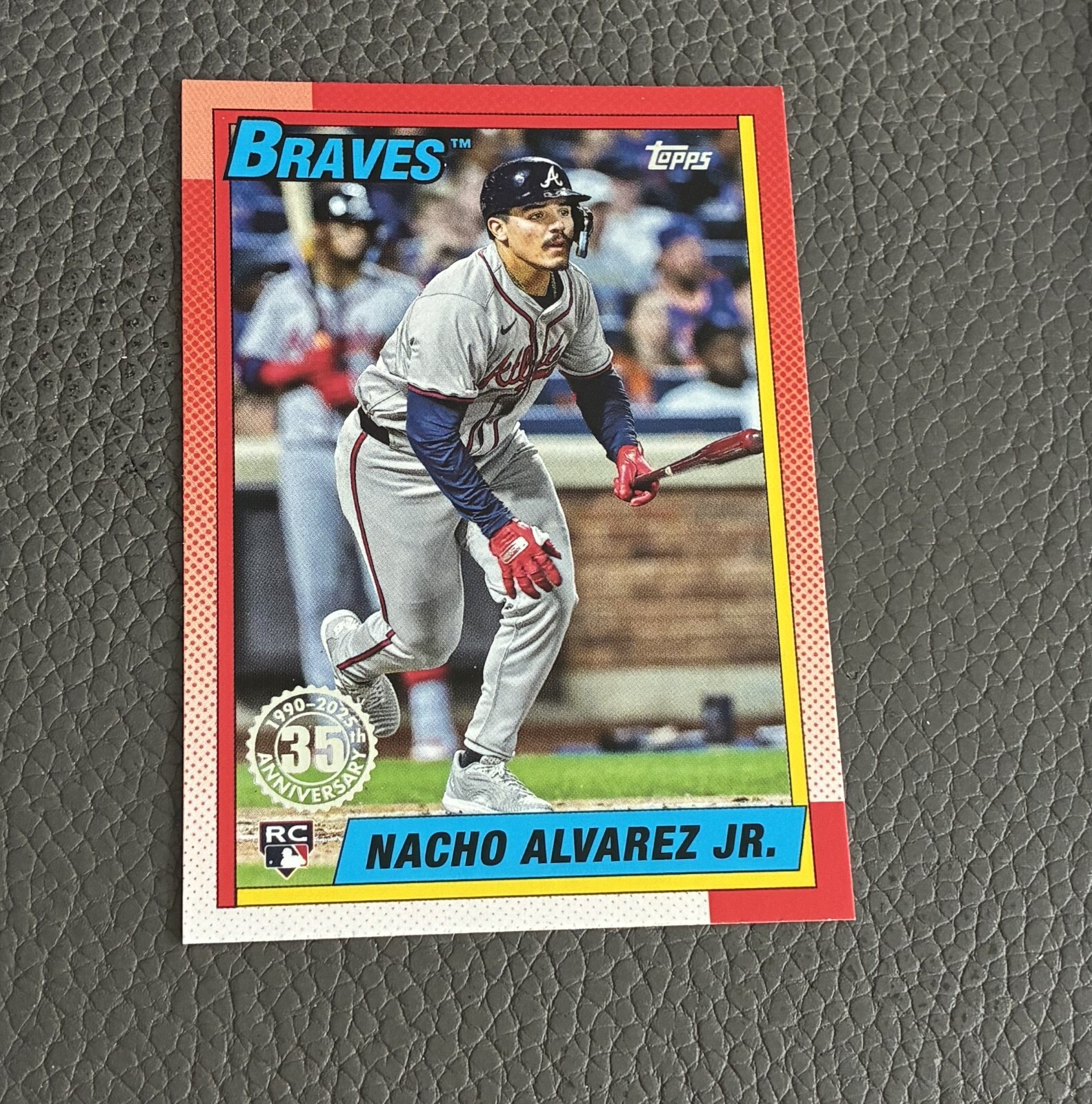 2025 Topps Series 1 - 1990 Topps Baseball Nacho Alvarez Jr. #T90-79 (RC)