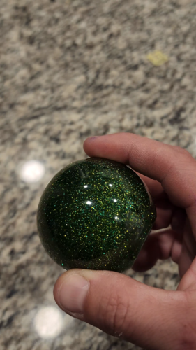 Vintage Red Metal Flake Custom Shift Knob Hot Rod, Rat Rod shifter rat fink - Video 1 of 1