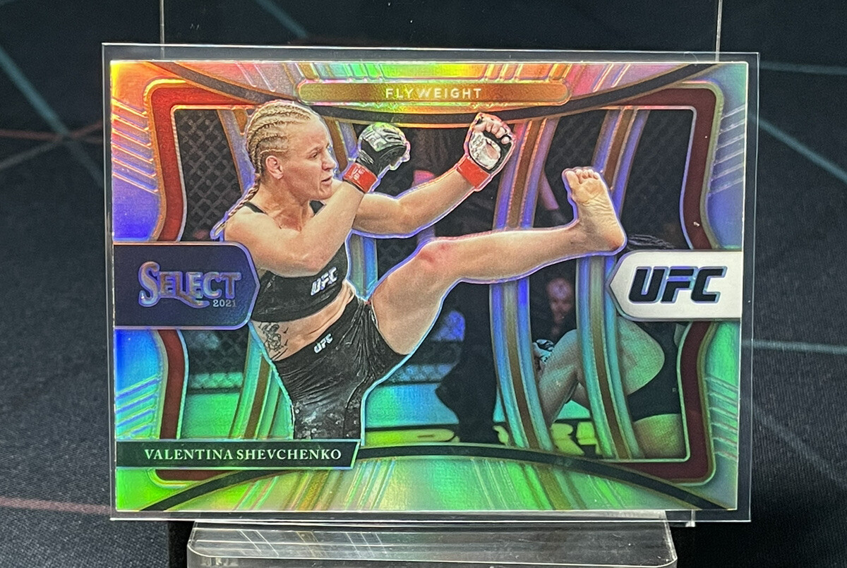 2021 Panini Select UFC Valentina Shevchenko Premier Level SILVER #129
