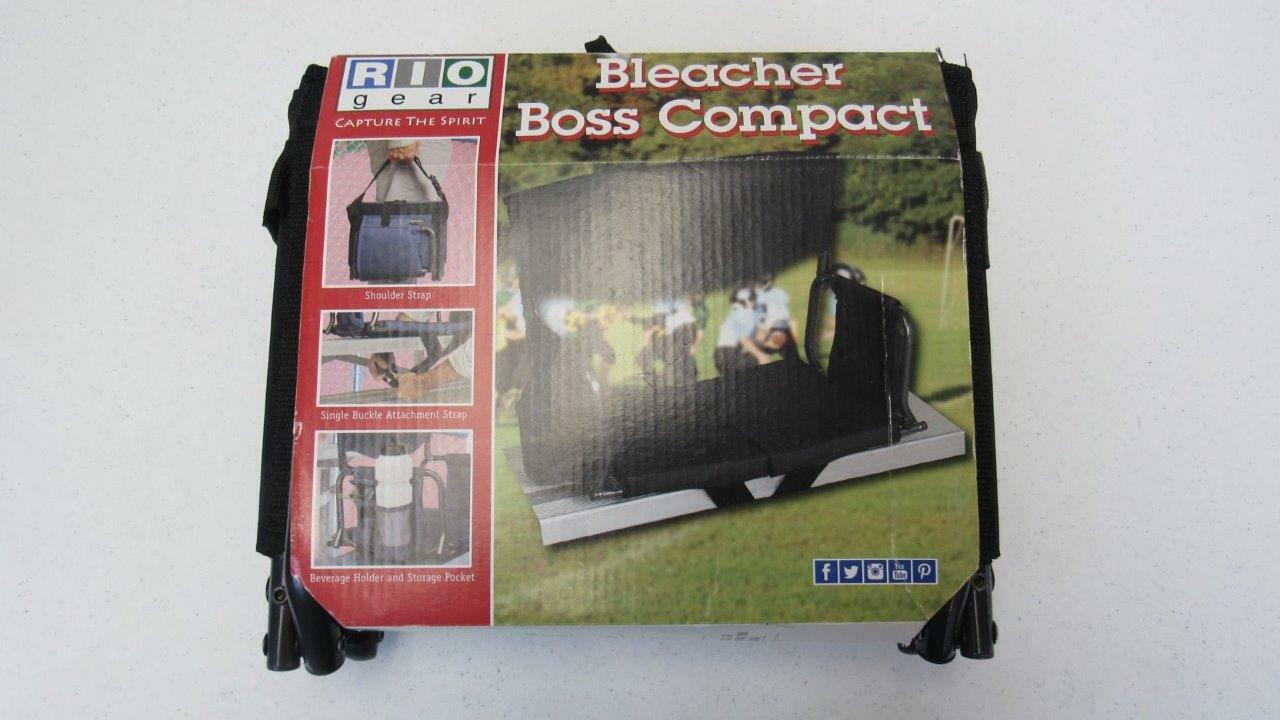 rio gear bleacher boss compact stadium seat