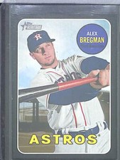 2018 Topps Heritage Black Border #119 Alex Bregman 
