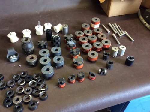RULAND WOODS RIGID COUPLING JAW COLLAR L075 L-075 L050 SS ETC LARGE LOT $149