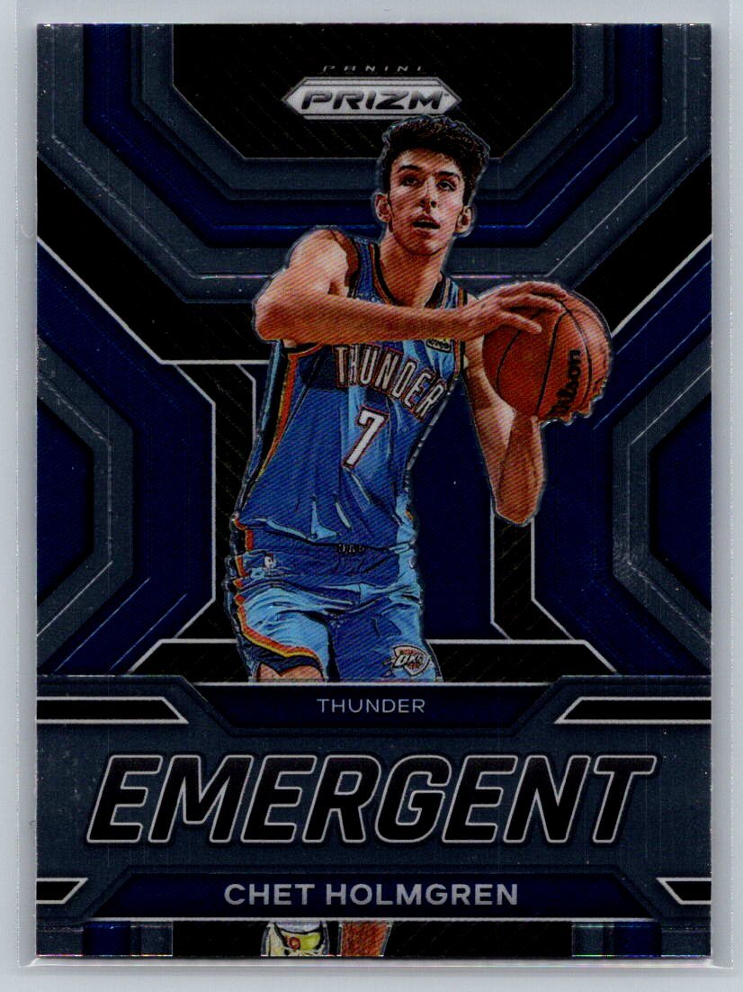 2022 Panini Prizm Emergent #16 Chet Holmgren